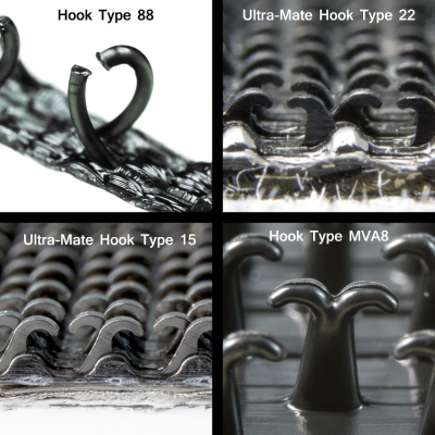 Magnification of hook profiles available ....